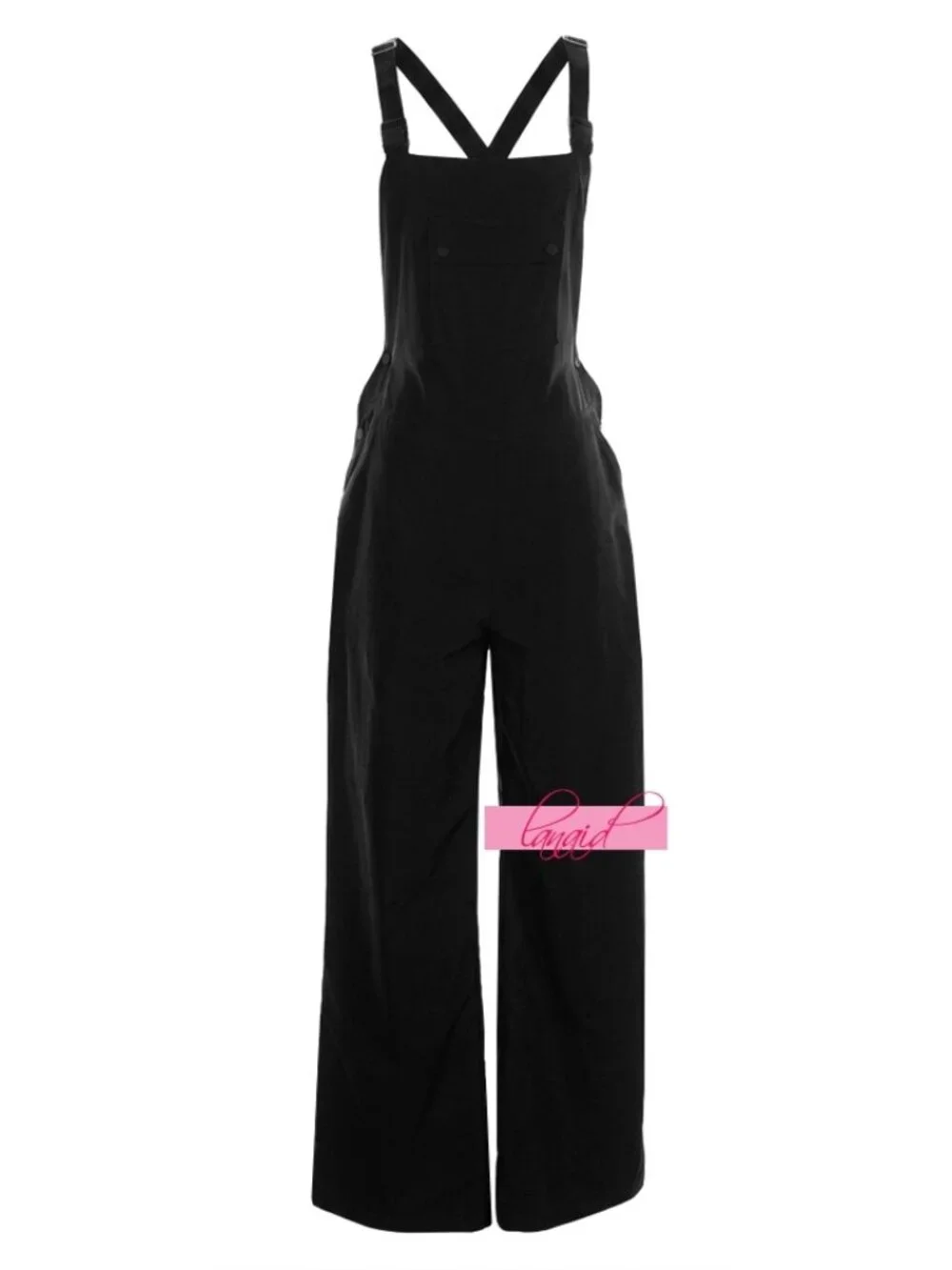 Alo Monterey Overalls Black Traveling Hiking Outdoor One-Piece Romper Jumpsuit S
